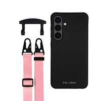 Samsung S23 Plus MIDNIGHT BLACK CASE + STRAP