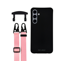 Samsung S24 MIDNIGHT BLACK CASE + STRAP