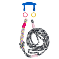 ELECTRIC BLOOM KNOTTED CORD + HOOK