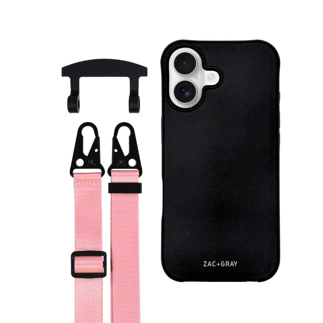 iPhone 17 MIDNIGHT BLACK CASE + STRAP