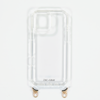 CRYSTAL CLEAR TRANSPARENT CASE WITH STRAP