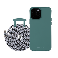 iPhone 14 Plus TIDAL TEAL CASE + GLACIER CORD