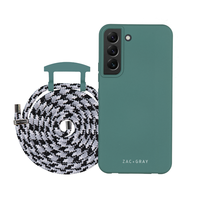 Samsung S22 TIDAL TEAL CASE + GLACIER CORD