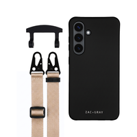 Samsung S23 Plus MIDNIGHT BLACK CASE + STRAP