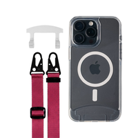 iPhone 16 Plus TRANSPARENT CASE + STRAP