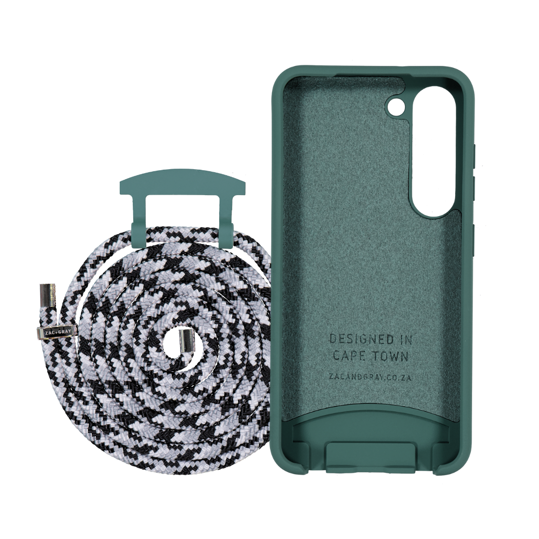 Samsung S23 Plus TIDAL TEAL CASE + GLACIER CORD