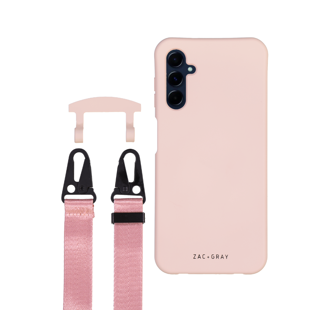 Samsung A14 ROSÉ PINK CASE + CORD