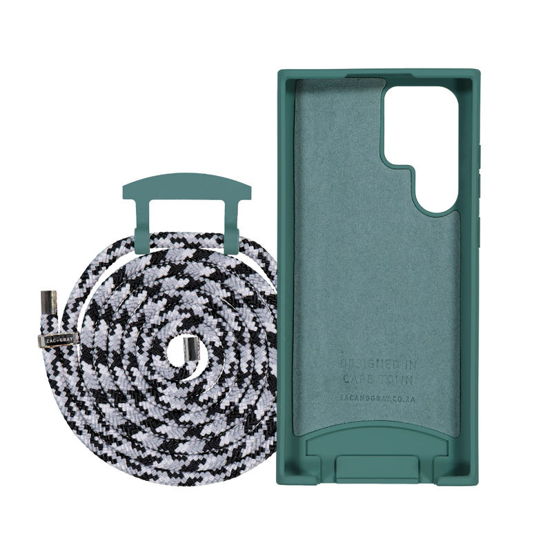 Samsung S22 Ultra TIDAL TEAL CASE + GLACIER CORD