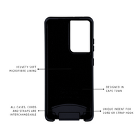 Samsung S20 Plus MIDNIGHT BLACK CASE + GLACIER CORD