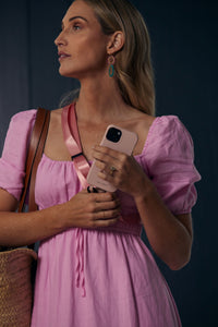 iPhone 12 and iPhone 12 Pro ROSÉ PINK CASE + ROSÉ PINK STRAP