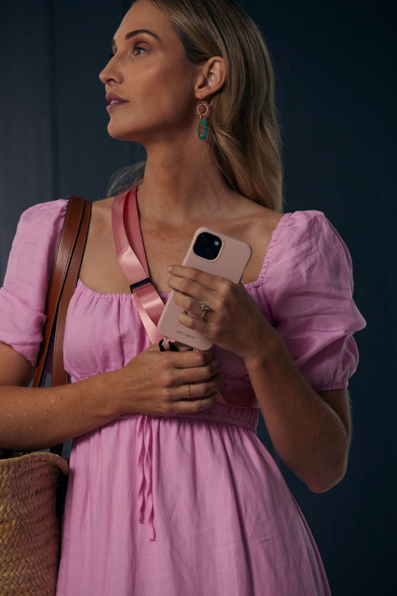 iPhone XR ROSÉ PINK CASE + ROSÉ PINK STRAP