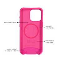 iPhone 16 Pro HOT PINK CASE + CORD - MAGSAFE