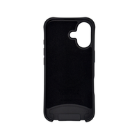 iPhone 17 MIDNIGHT BLACK CASE + PATTERNED STRAP