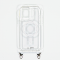 CRYSTAL CLEAR TRANSPARENT CASE WITH STRAP - MAGSAFE