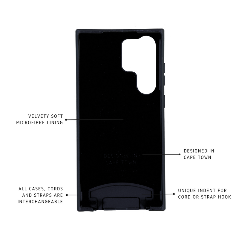 Samsung S24 Ultra MIDNIGHT BLACK CASE