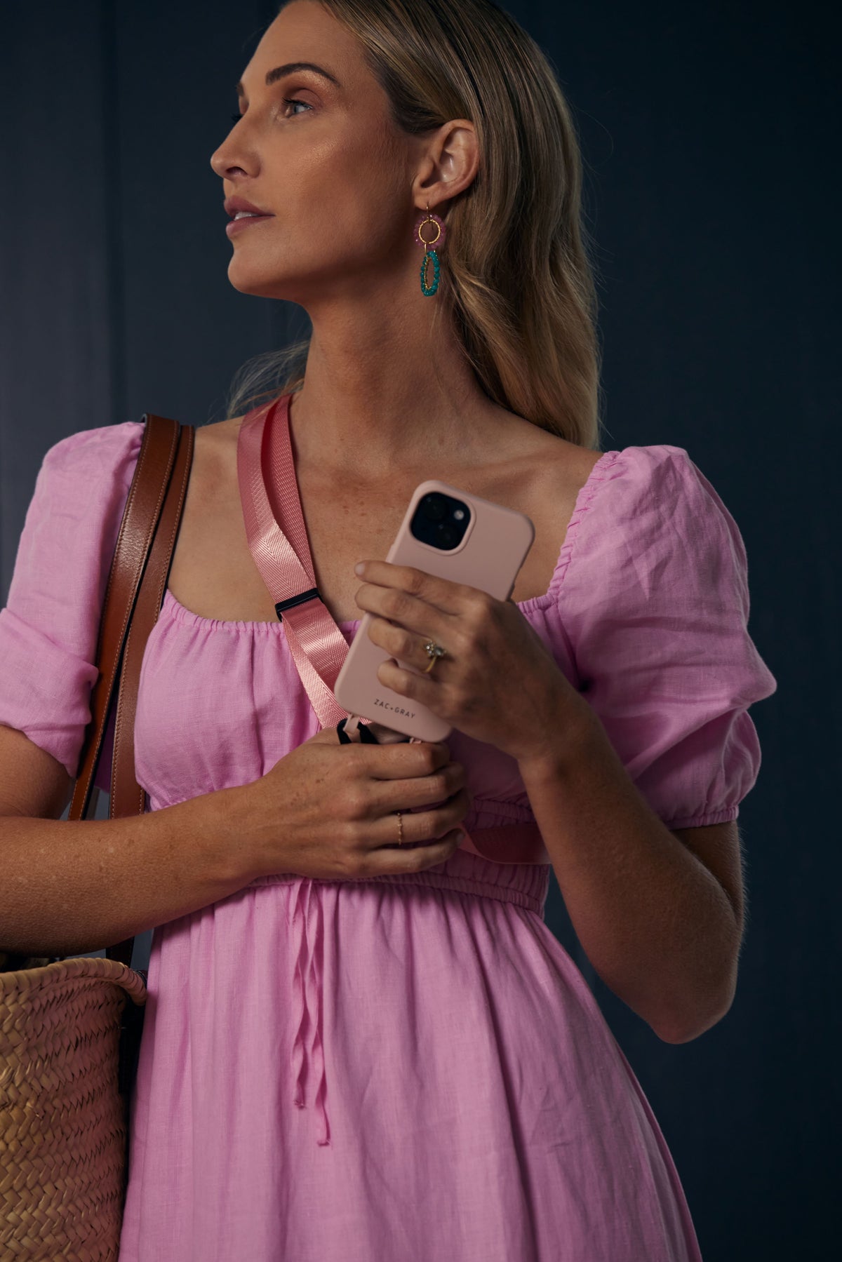 iPhone X and iPhone XS ROSÉ PINK CASE + ROSÉ PINK STRAP