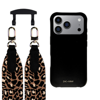 iPhone 17 Pro MIDNIGHT BLACK CASE + PATTERNED STRAP