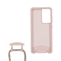 Samsung Note 20 Ultra ROSÉ PINK CASE + RAINBOW CORD