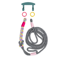 ELECTRIC BLOOM KNOTTED CORD + HOOK