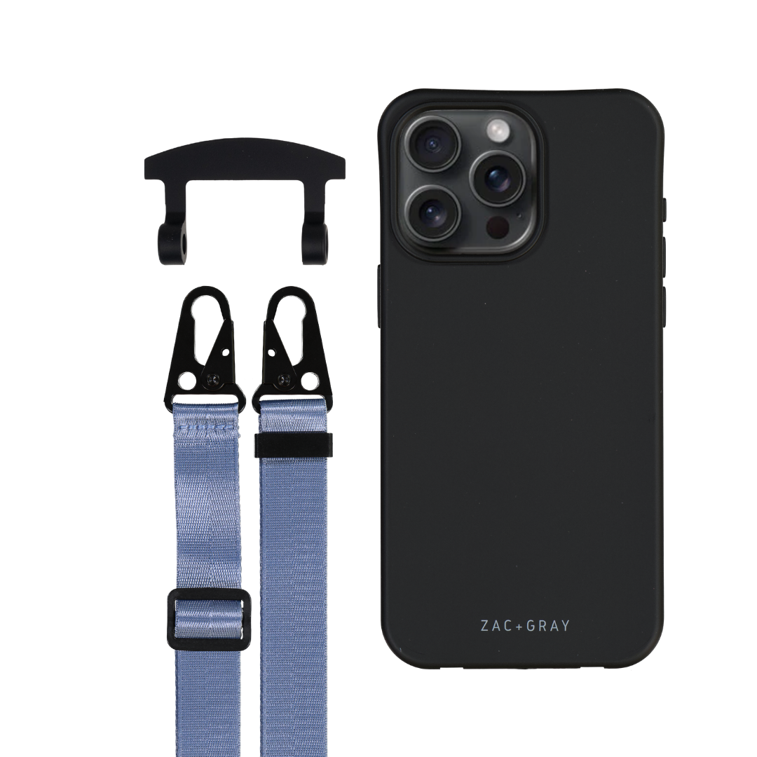 iPhone 17 Pro Max MIDNIGHT BLACK CASE + STRAP