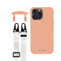 iPhone 6 / 6s / 7 / 8 / SE (2020 & 2022) SUNSET CORAL CASE + STRAP