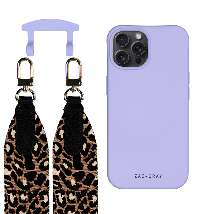 iPhone 15 Pro Max WISTERIA BLOOM CASE + PATTERNED STRAP