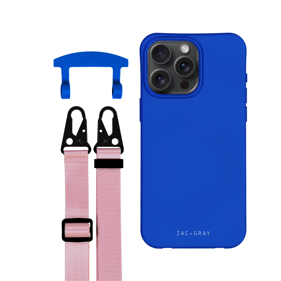 iPhone 17 Pro Max COBALT BLUE CASE + STRAP