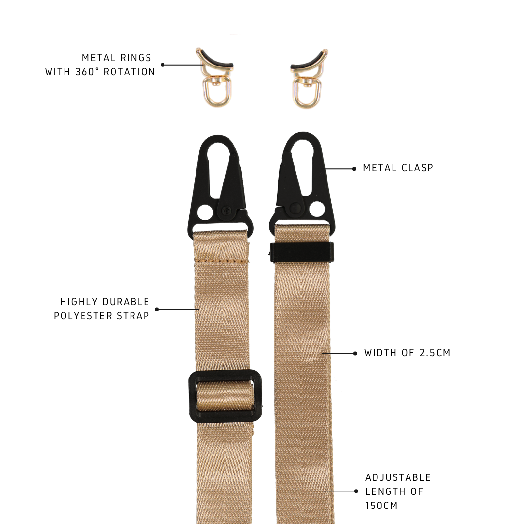 STRAPS - METAL RINGS