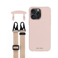 iPhone 6 Plus / 6s Plus / 7 Plus / 8 Plus ROSÉ PINK CASE + STRAP
