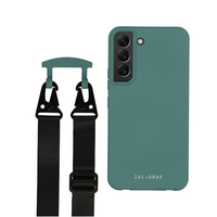 Samsung S22 Plus TIDAL TEAL CASE + MIDNIGHT BLACK STRAP