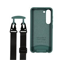 Samsung S24 Plus TIDAL TEAL CASE + MIDNIGHT BLACK STRAP