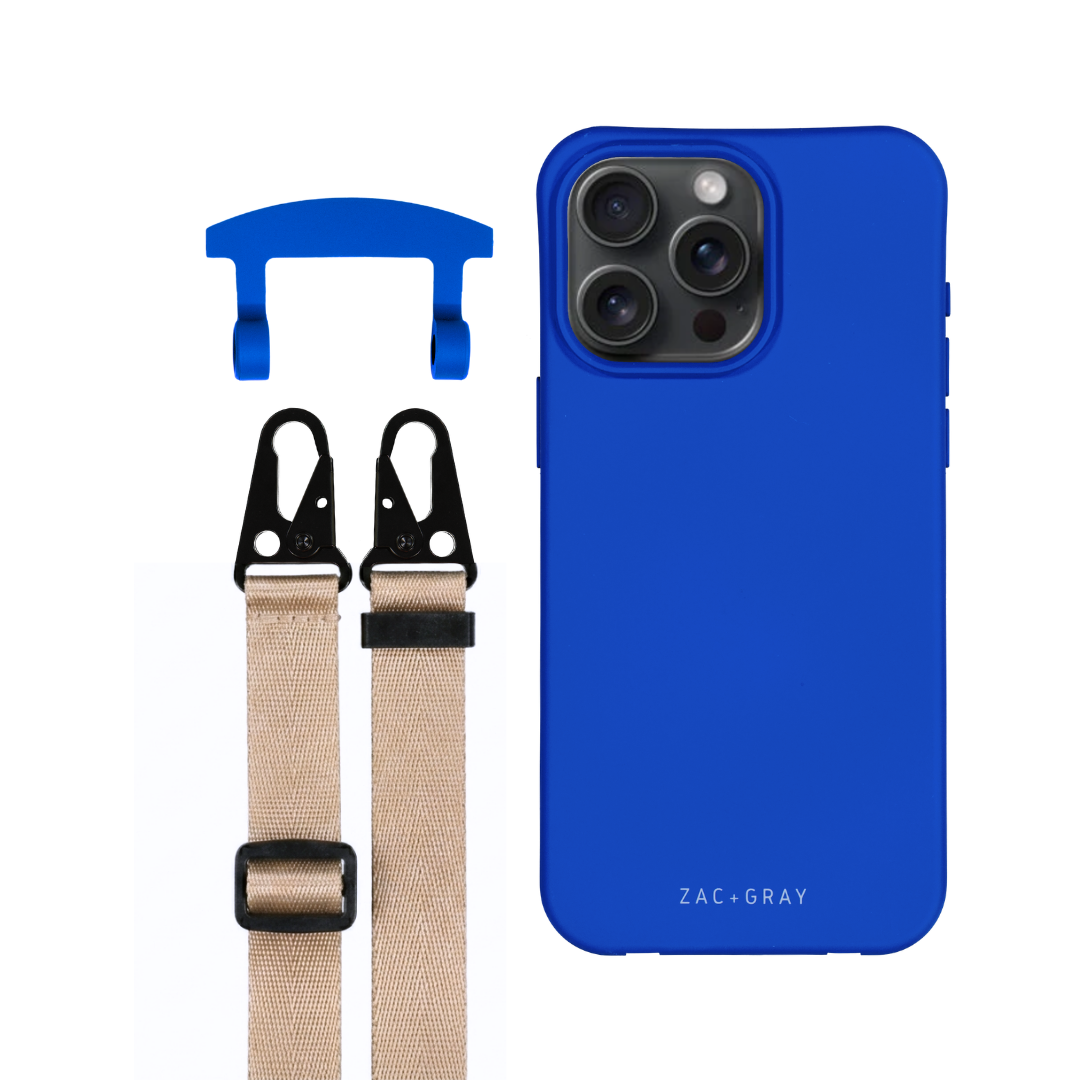 iPhone 17 Pro Max COBALT BLUE CASE + STRAP