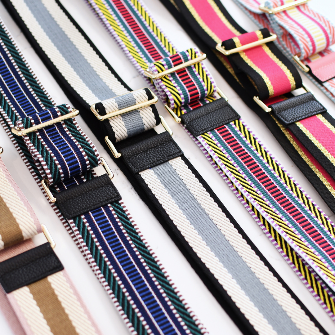 PATTERNED BAG STRAPS