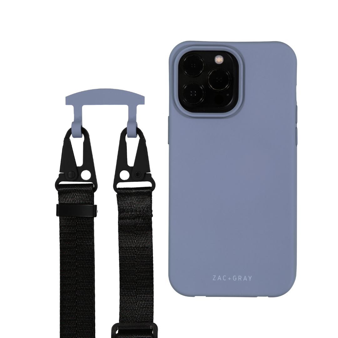 iPhone 14 Plus BLUE FOG CASE + CORD - MAGSAFE