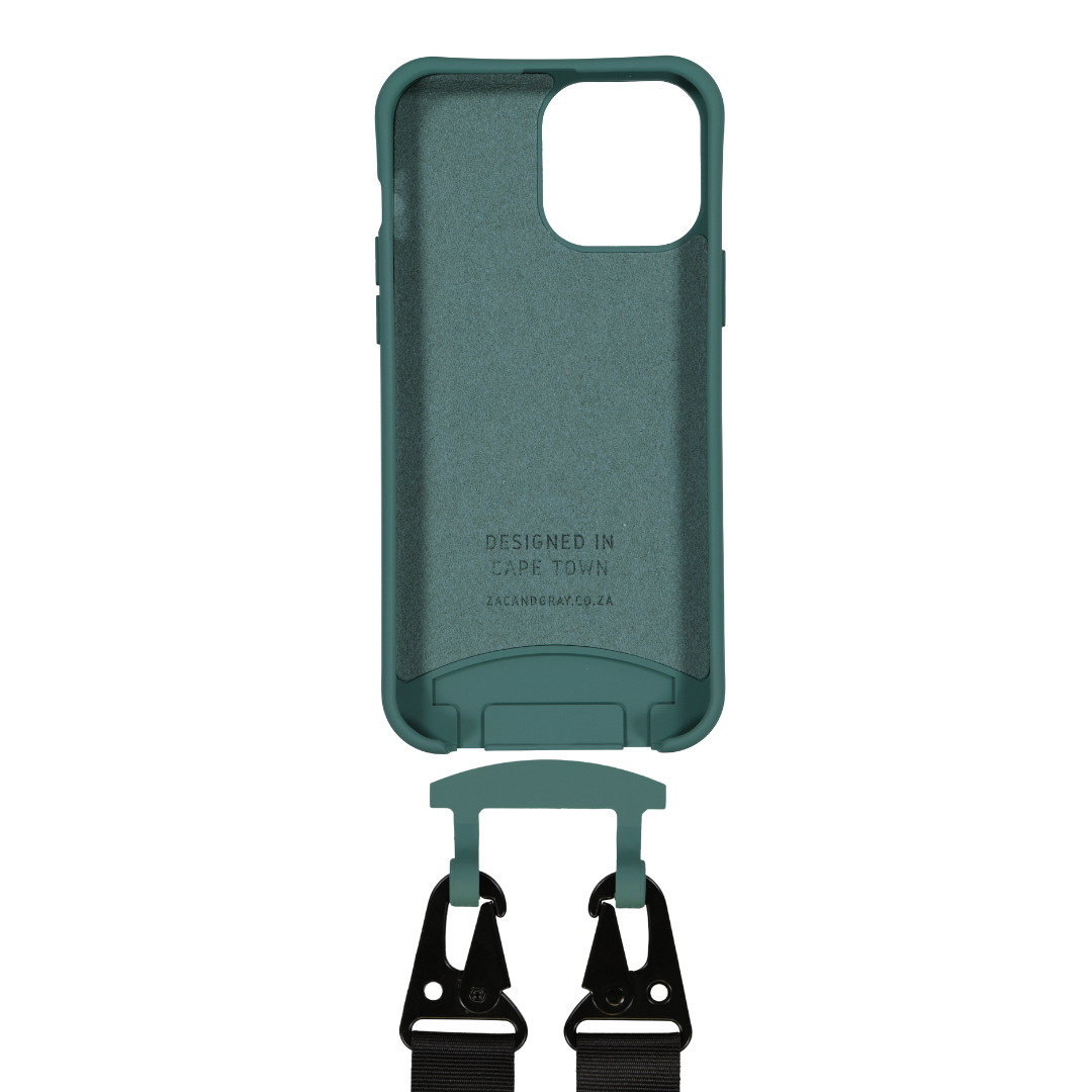 iPhone X and iPhone XS TIDAL TEAL CASE + MIDNIGHT BLACK STRAP