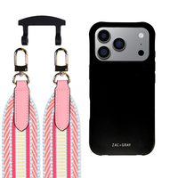 iPhone 17 Pro MIDNIGHT BLACK CASE + PATTERNED STRAP
