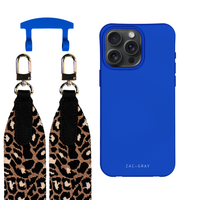 iPhone 17 COBALT BLUE CASE + PATTERNED STRAP