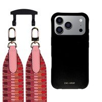 iPhone 17 Pro MIDNIGHT BLACK CASE + PATTERNED STRAP