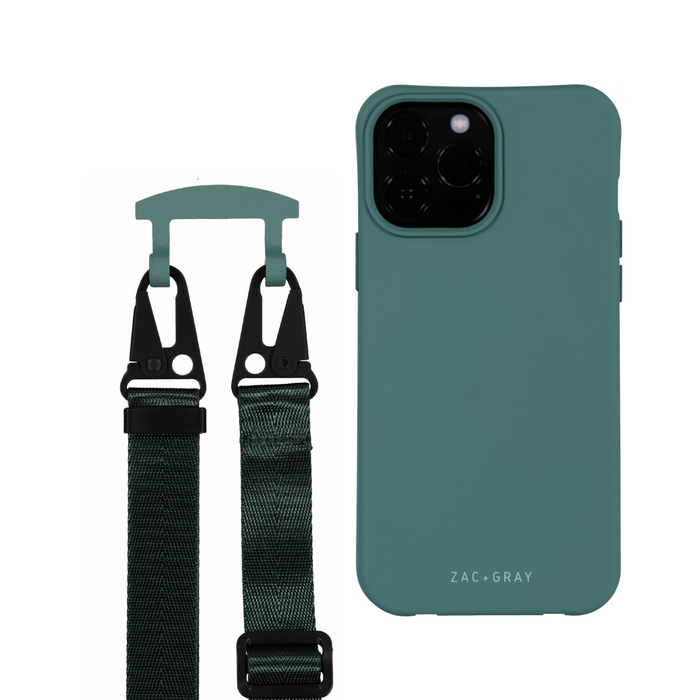 iPhone 12 and iPhone 12 Pro TIDAL TEAL CASE + TIDAL TEAL STRAP