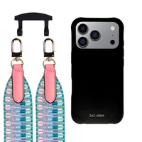 iPhone 17 Pro MIDNIGHT BLACK CASE + PATTERNED STRAP