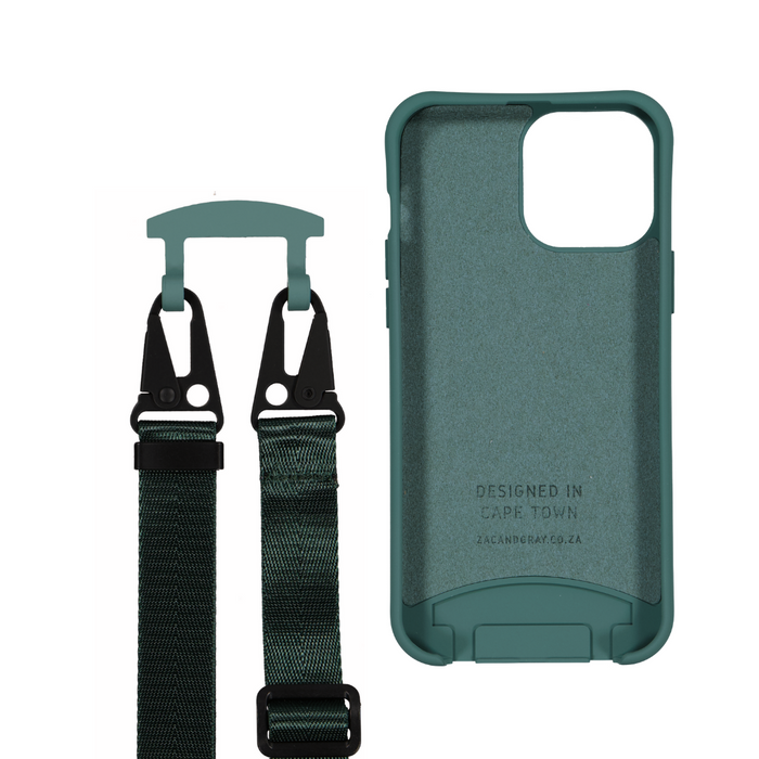 iPhone 12 and iPhone 12 Pro TIDAL TEAL CASE + TIDAL TEAL STRAP