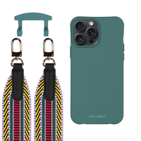 iPhone 17 Pro Max TIDAL TEAL CASE + PATTERNED STRAP