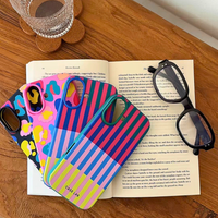 MARINE BLUE MULTI STRIPE PHONE CASE
