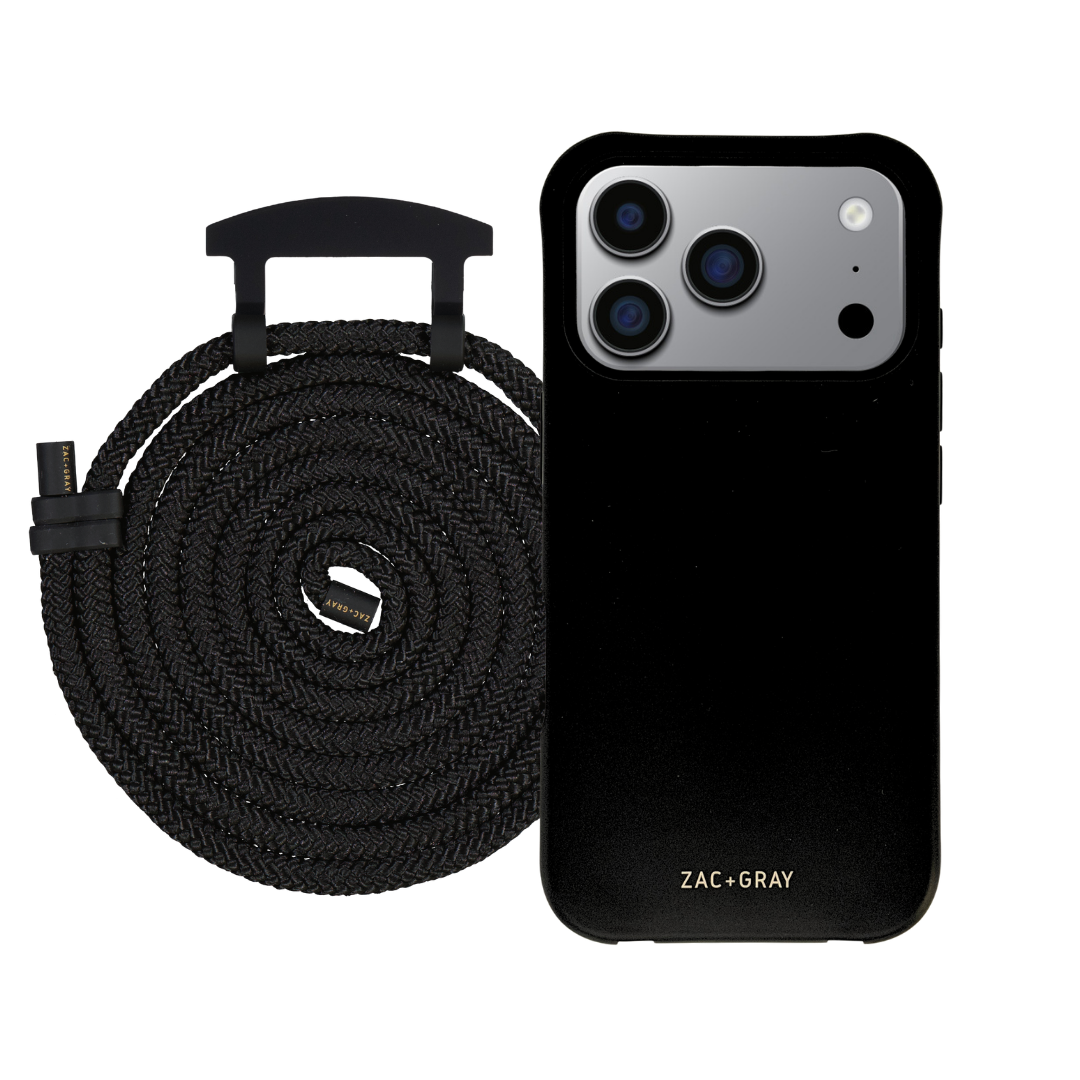 iPhone 17 Pro MIDNIGHT BLACK CASE + CORD