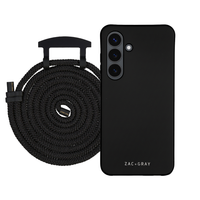 Samsung S24 MIDNIGHT BLACK CASE + CORD