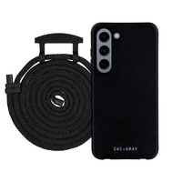 Samsung S23 MIDNIGHT BLACK CASE + CORD