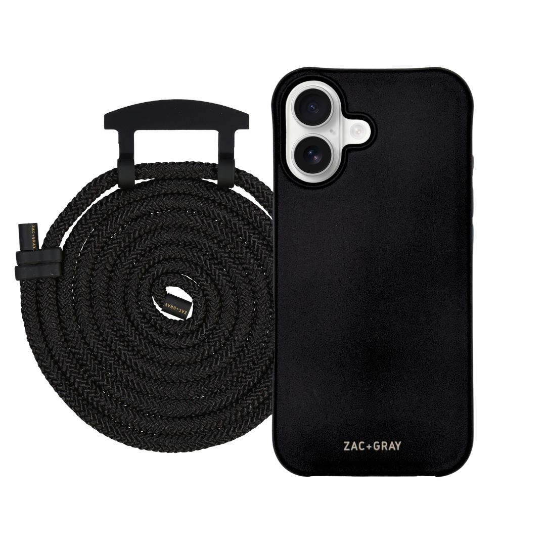 iPhone 17 MIDNIGHT BLACK CASE + CORD