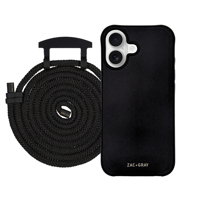 iPhone 17 MIDNIGHT BLACK CASE + CORD