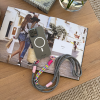 ELECTRIC BLOOM KNOTTED CORD + RINGS