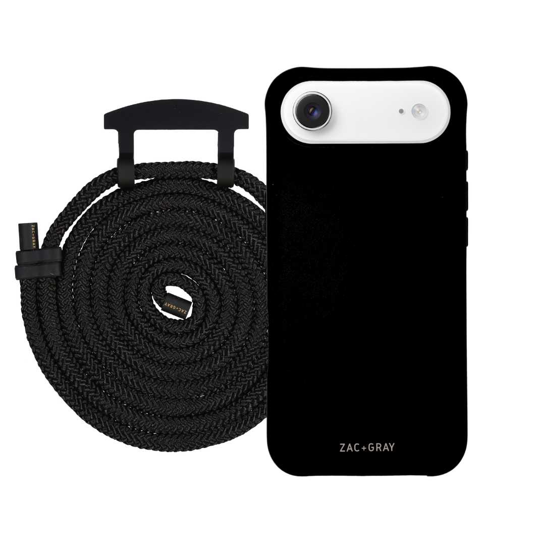 iPhone 17 Air MIDNIGHT BLACK CASE + CORD